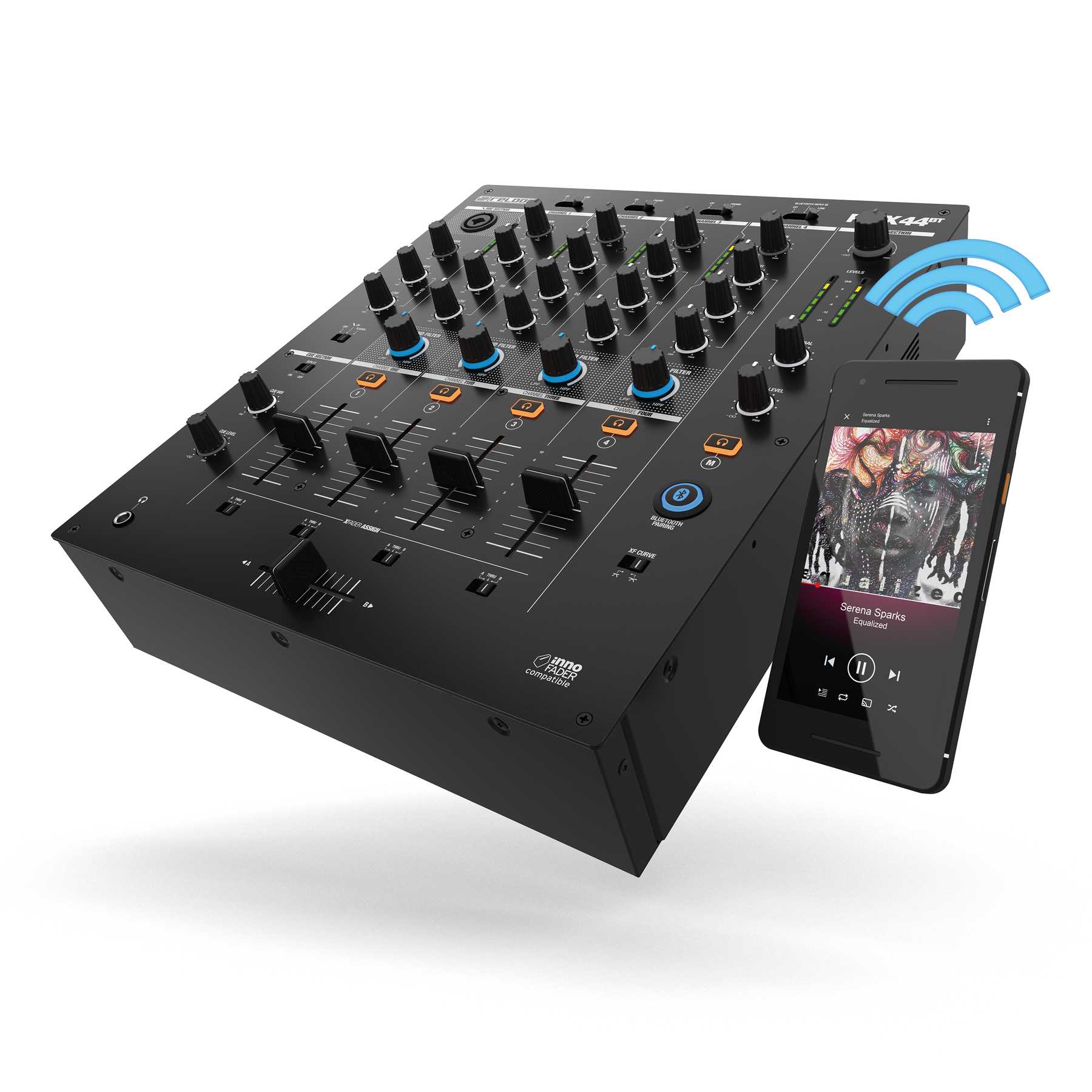 RELOOP RMX44 BT - Mixer de DJ Club, Bluetooth, 4 canais - Imagem 9