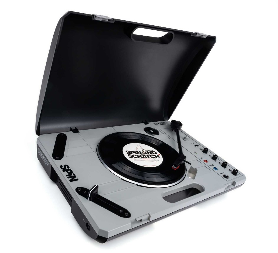 RELOOP SPIN - Toca-Discos Portátil com Transmissão Bluetooth - Imagem 9