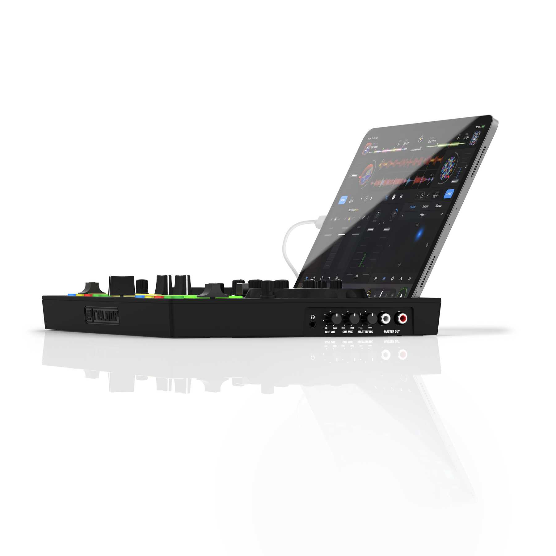 RELOOP Buddy - Controlador DJ compacto de 2 decks para iOS, iPadOS, Android, Mac e PC - Imagem 5