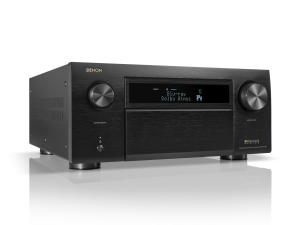 DENON AVR-A10H – Receiver AV 8K, 13.4 Canais, Powered by HEOS™ com Dolby Atmos, HDR10, HDR10+, Dolby Vision e HLG, Dolby Atmos, DTS:X e DTS:X Pro, Auro-3D, IMAX Enhanced, 150 Watts