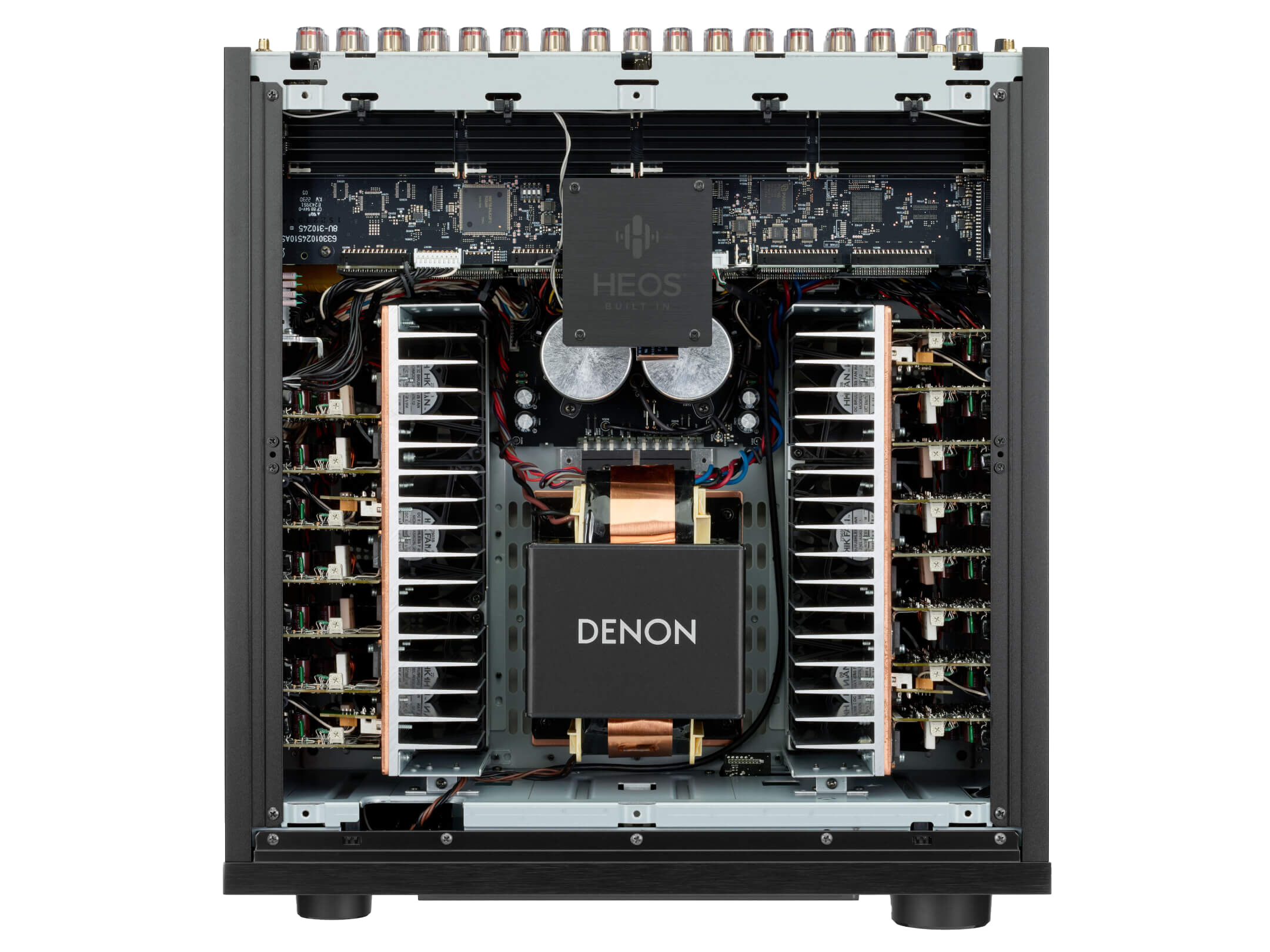 DENON AVR-A1H - Receiver AV 8K, 15.4 Canais, Powered by HEOS™ com Dolby Atmos, HDR10, HDR10+, Dolby Vision e HLG, Dolby Atmos, DTS:X e DTS:X Pro, Auro-3D, IMAX Enhanced, 150 Watts - Imagem 8