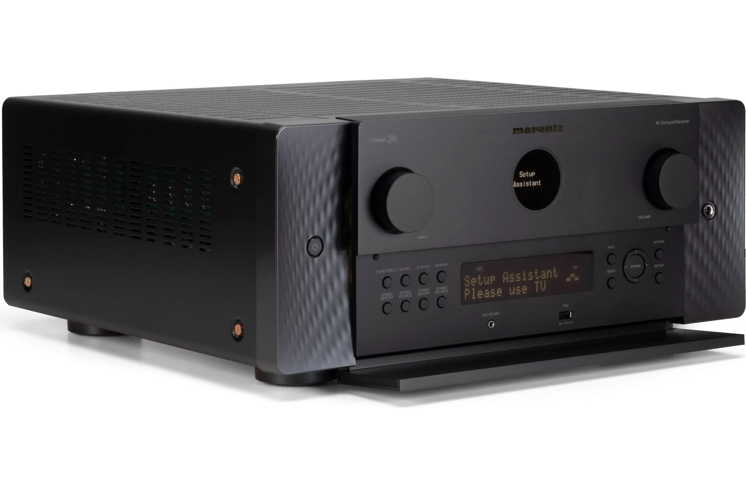 MARANTZ CINEMA 30 - Receiver AV 8k, 11.4 Canais, Dolby Atmos®, Bluetooth®, Apple Airplay®2, Amazon Alexa, 140 Watts - Imagem 2