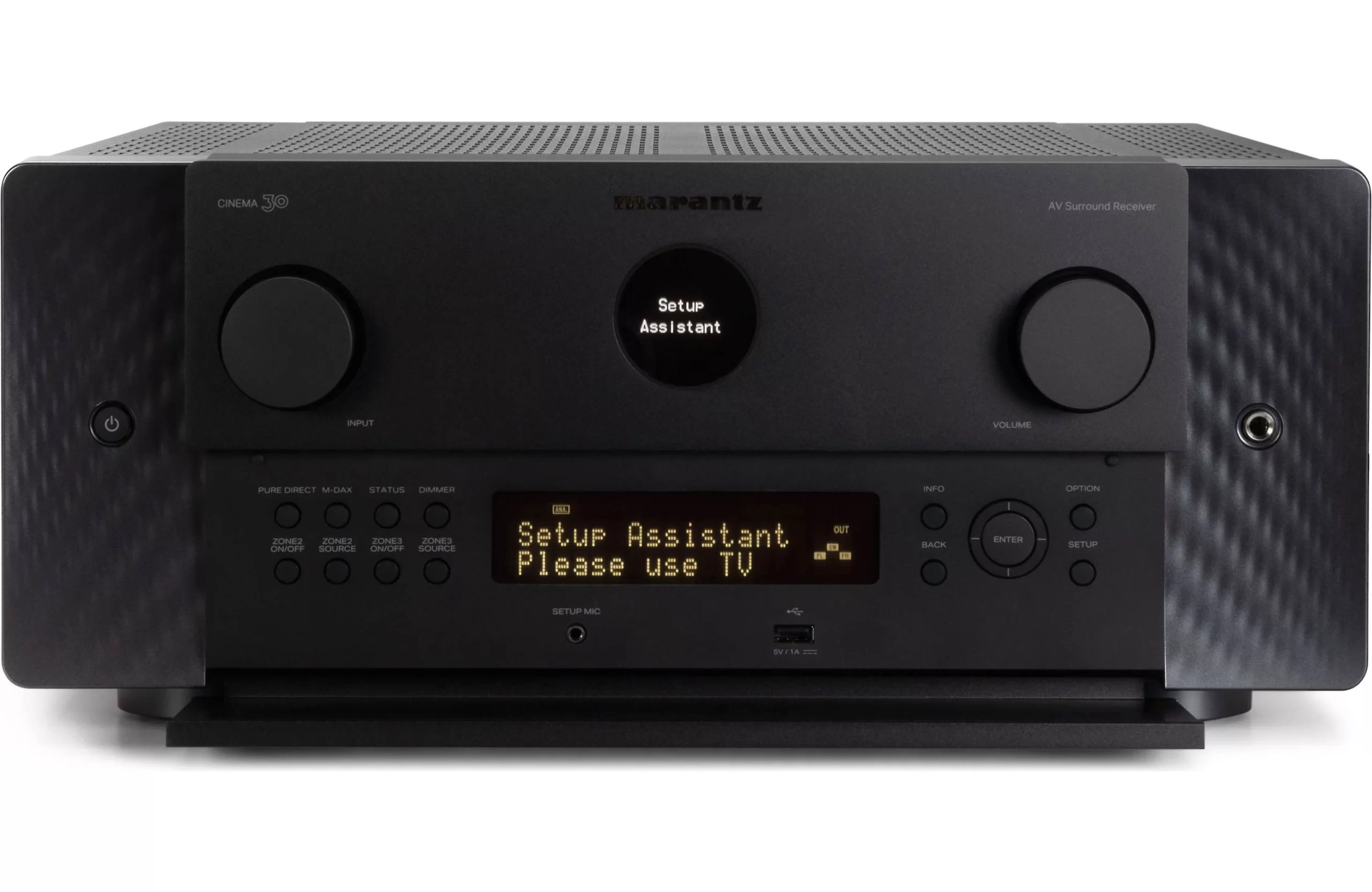 MARANTZ CINEMA 30 - Receiver AV 8k, 11.4 Canais, Dolby Atmos®, Bluetooth®, Apple Airplay®2, Amazon Alexa, 140 Watts - Imagem 3