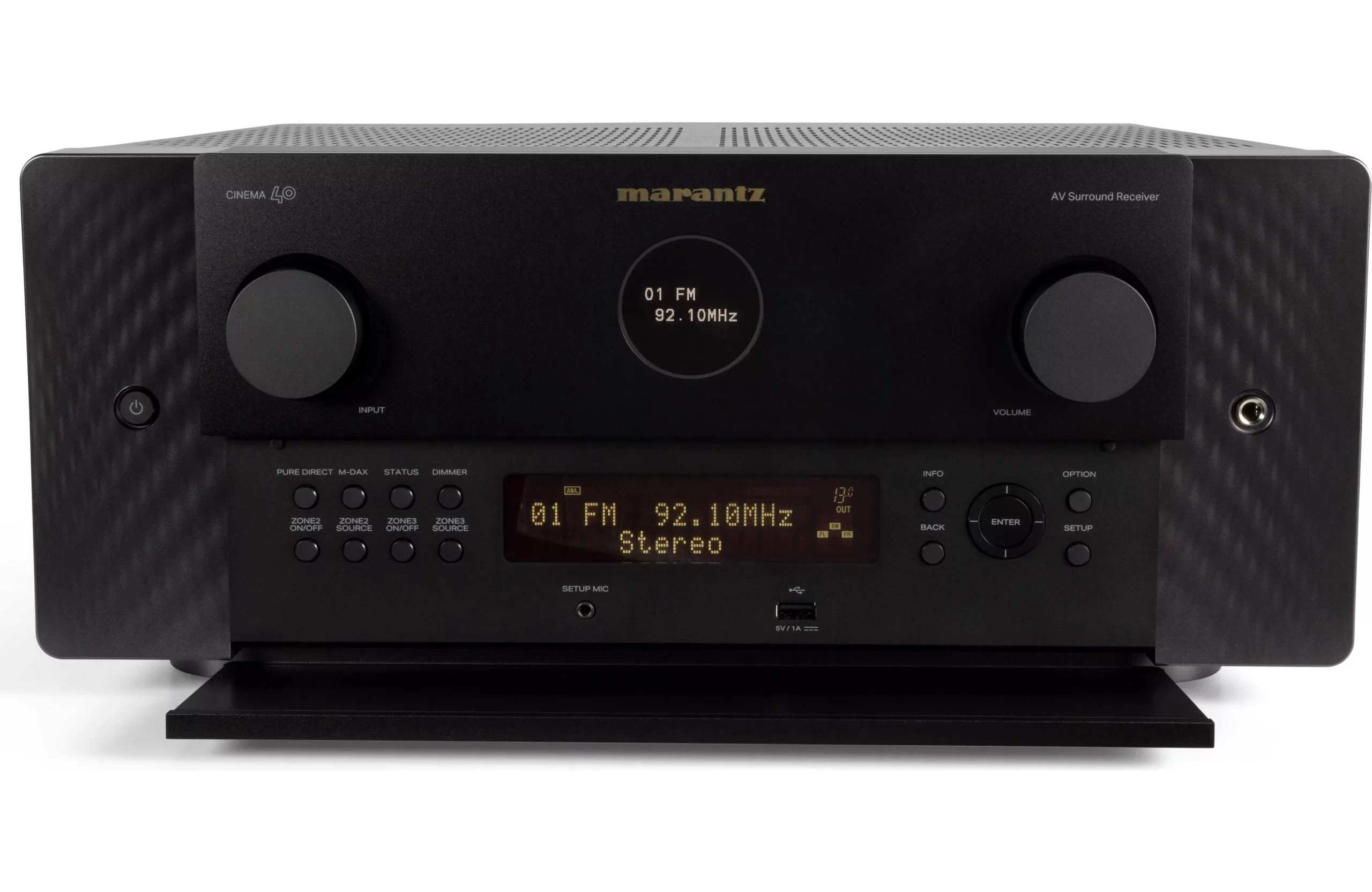 MARANTZ CINEMA 40 - Receiver AV 8K, 9.4 Canais, Dolby Atmos®, Bluetooth®, Apple Airplay® 2, Amazon Alexa, 125 Watts - Imagem 2