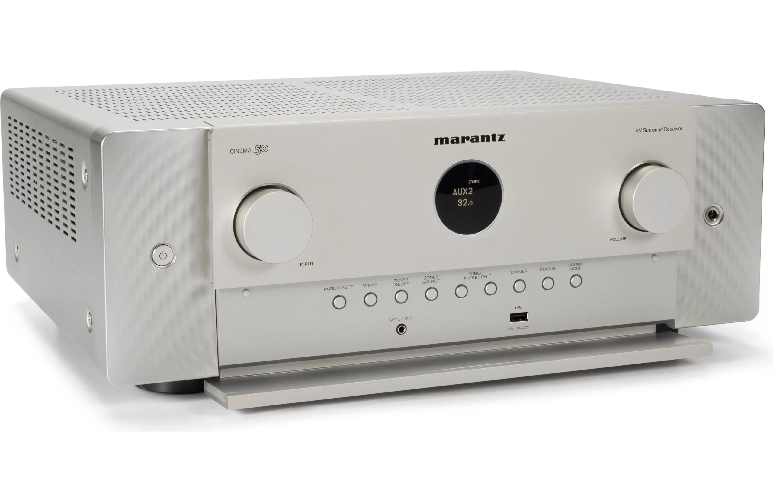 MARANTZ CINEMA 50 - Receiver AV 8k, 9.4 Canais, Dolby Atmos®, Bluetooth®, Apple Airplay® 2, Amazon Alexa, 110 Watts - Imagem 3