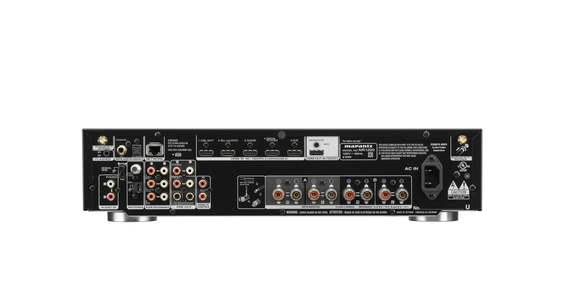 MARANTZ NR1200 – Network Audio Receiver, DAC, Bluetooth, Wifi