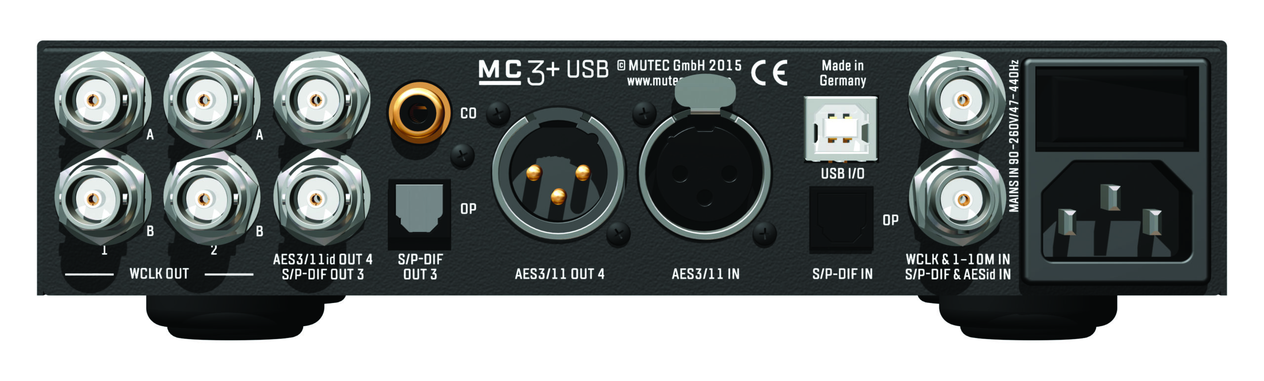 MUTEC MC-3 USB Master Clock , Re-Clocker de Audio, Interface USB - Imagem 4