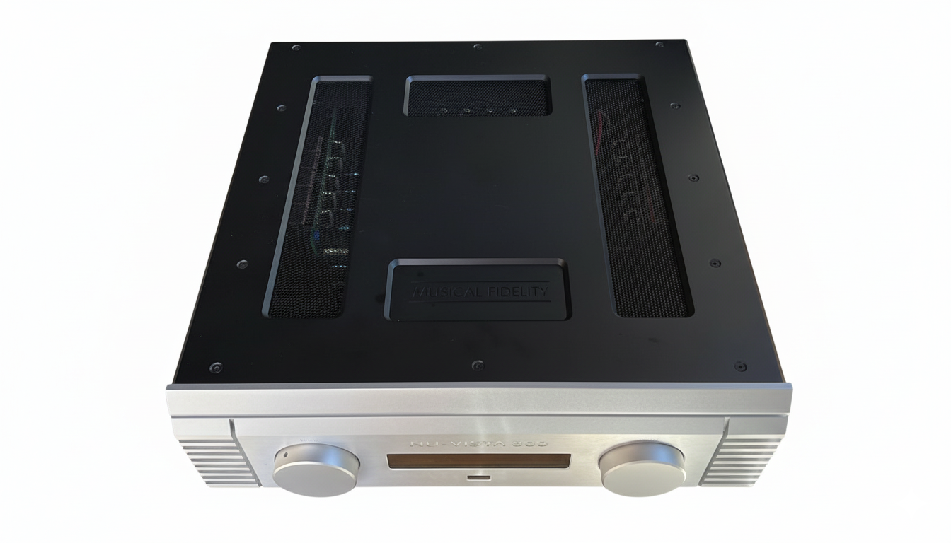 Musical Fidelity Nuvista 800 - Amplificador Integrado Dual Mono, 330 Watts - Imagem 2