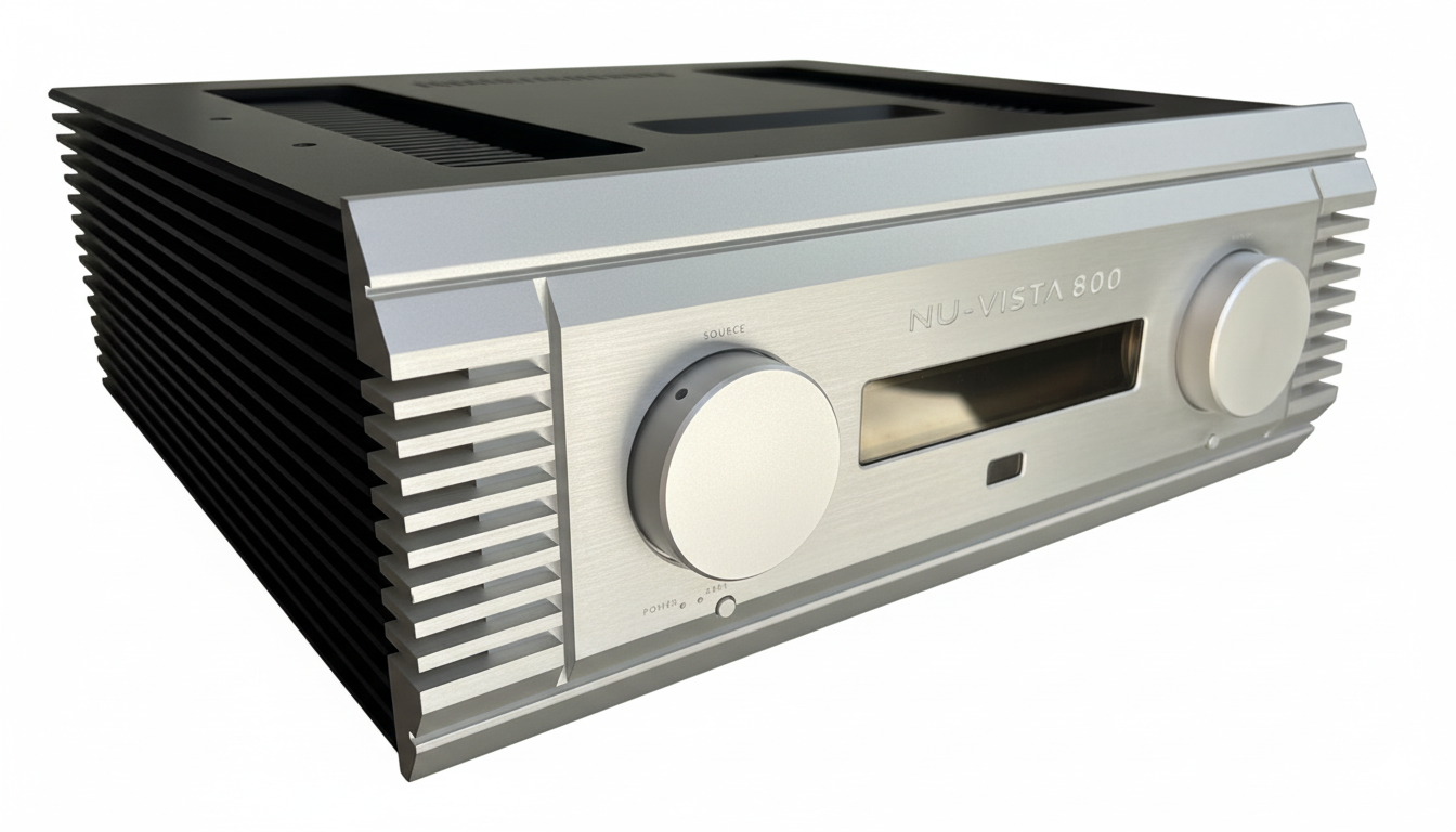Musical Fidelity Nuvista 800 - Amplificador Integrado Dual Mono, 330 Watts - Imagem 3