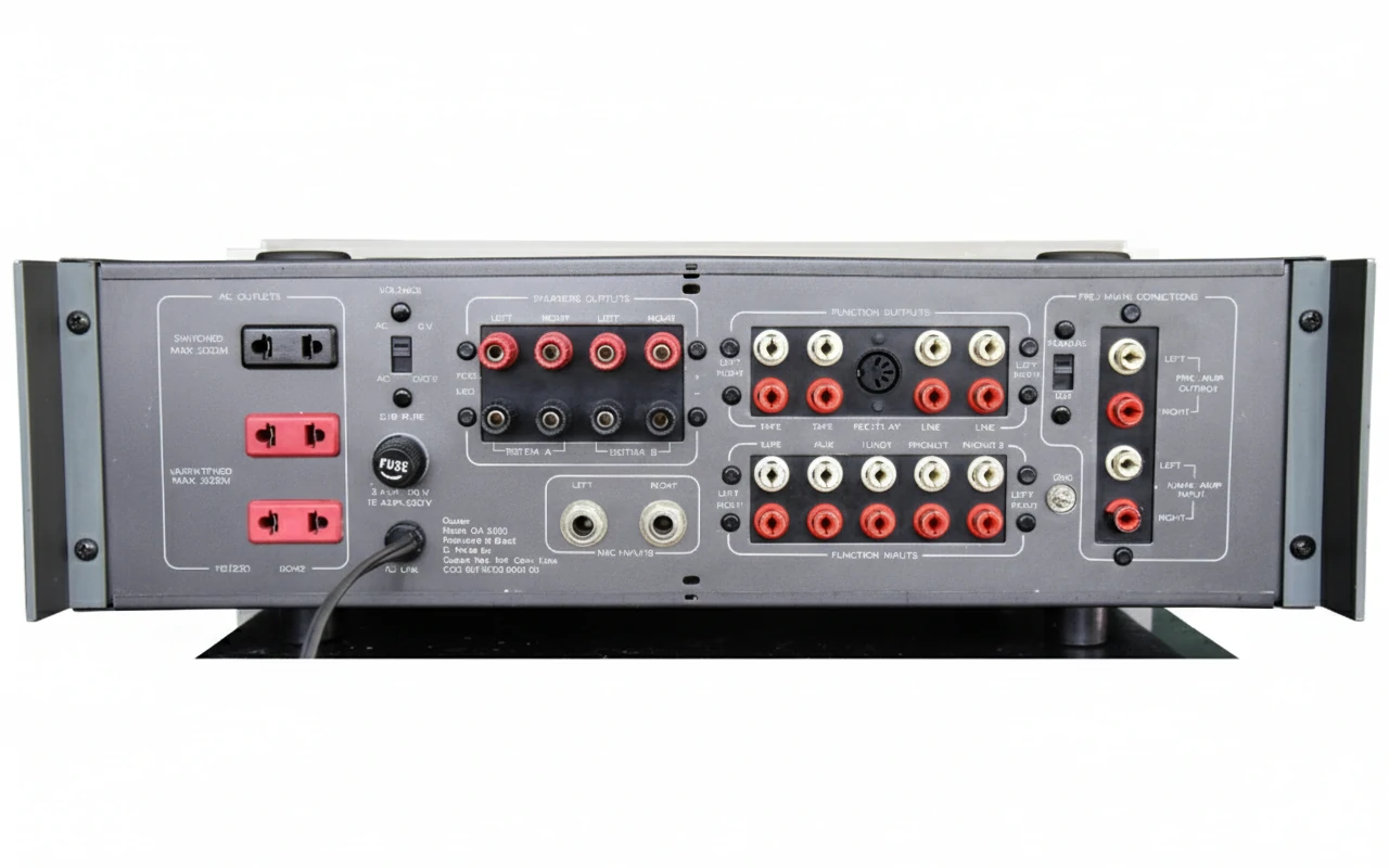 QUASAR QA 3300 - Amplificador Integrado Estéreo, 70 Watts RMS - Imagem 4