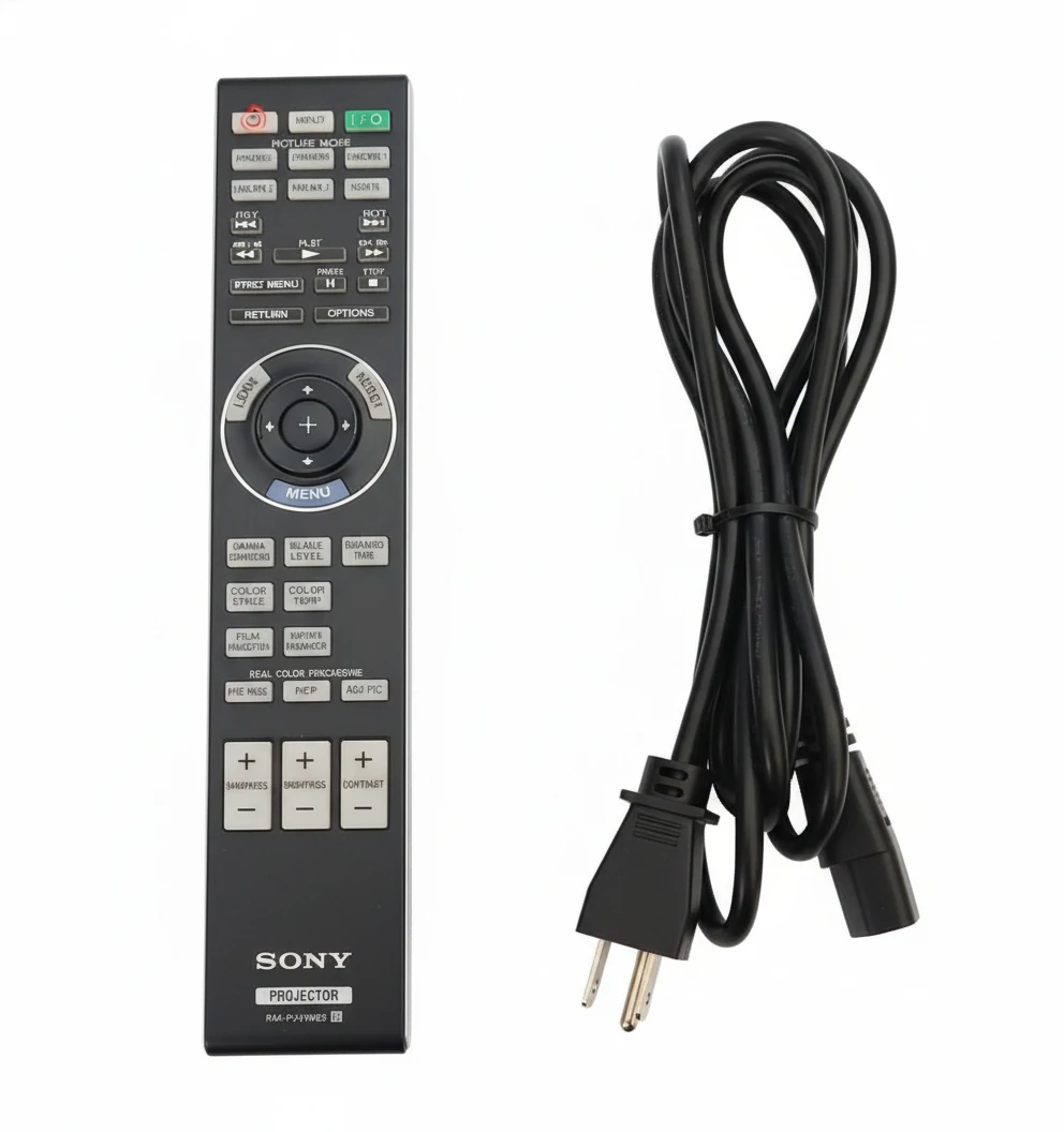 SONY VPL-VW90ES - Projetor de Home Cinema Full HD-3D - Imagem 4