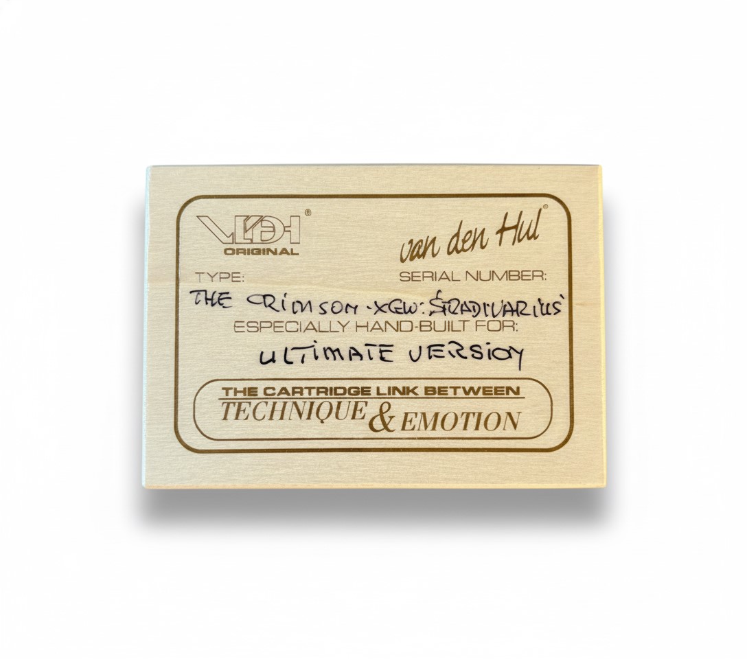 VAN DEN HUL Crimson Stradivarius Ultimate - Cápsula MC High End - Imagem 4