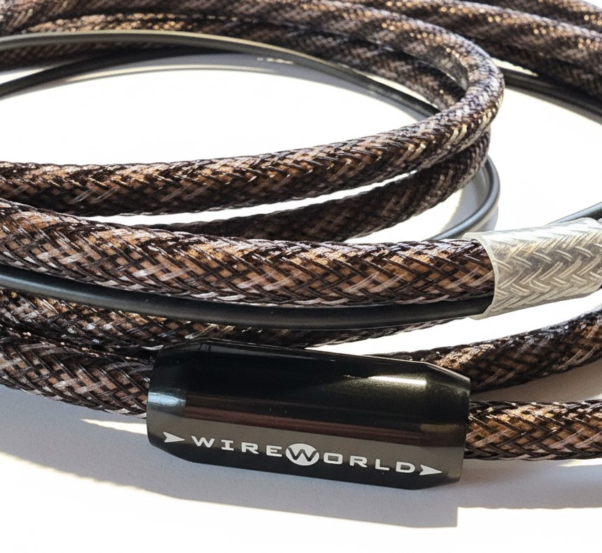 WIREWORLD Micro-Eclipse 8 - Cabo de Phono DIN para RCA, 1,5 metros - Imagem 2