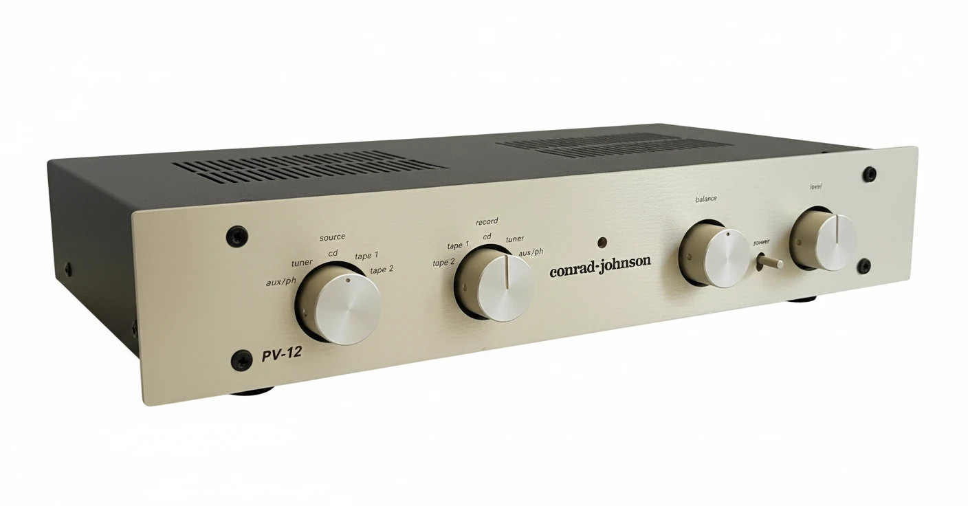 CONRAD-JOHNSON PV-12 - Pré-amplificador Valvulado - Imagem 2