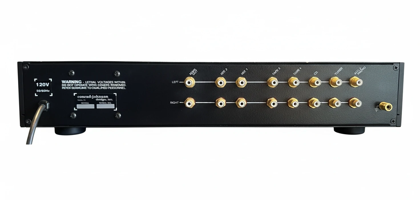 CONRAD-JOHNSON PV-12 - Pré-amplificador Valvulado - Imagem 4