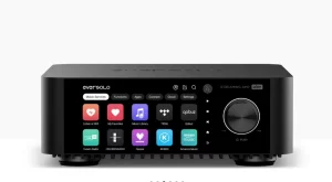 EVERSOLO PLAY – Amplificador Integrado com Streamer, DAC, 60 Watts