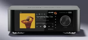 EVERSOLO PLAY – CD Edition, Streamer com DAC, CD Player, e Amplificador Integrado, 60 Watts