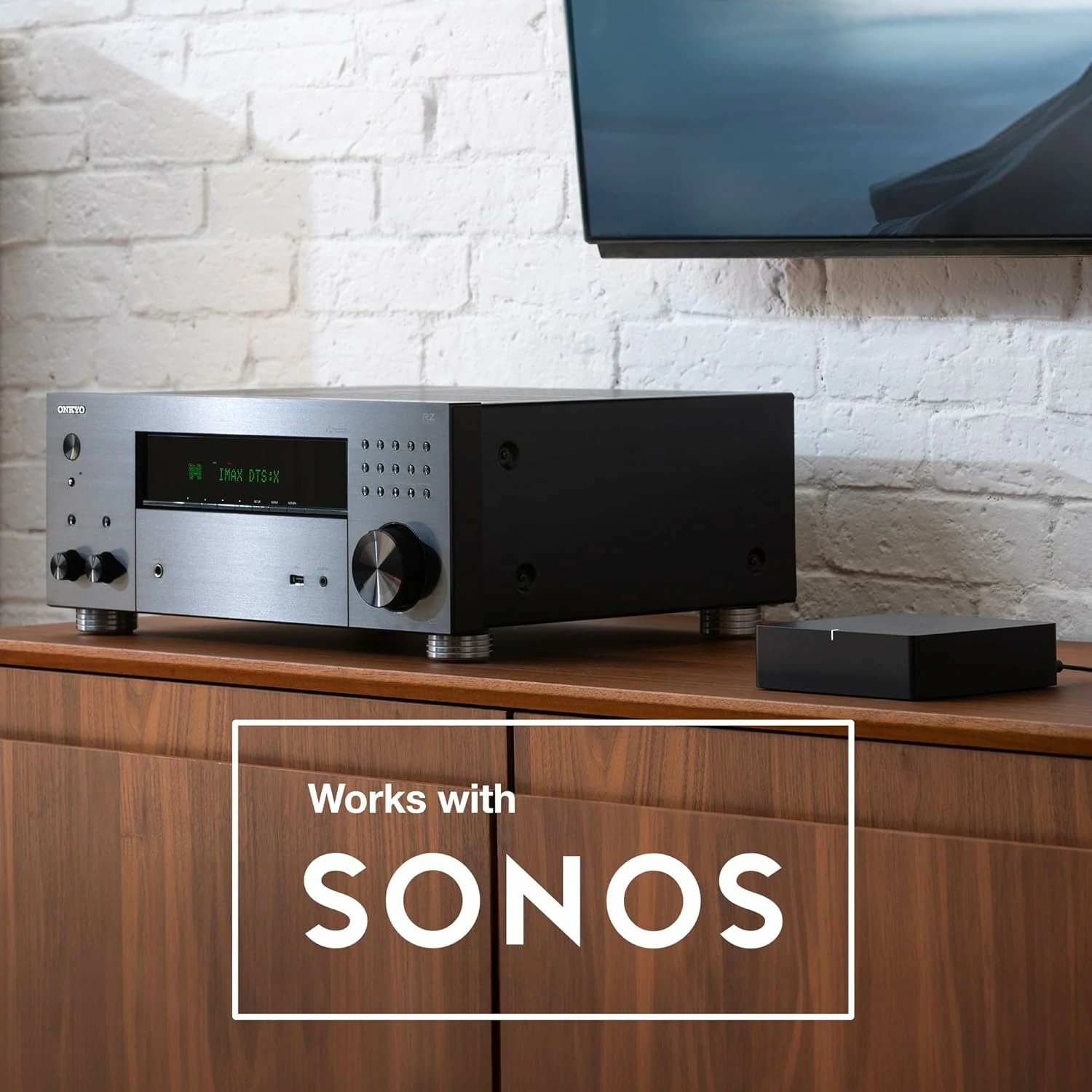 ONKYO TX-RZ30 - Receiver 8K, 9.2. Canais, HDR10+, HLG, Dolby Vision, THX, Dolby Atmos, DTS:X e Auro-3D, 140 Watts - Imagem 6