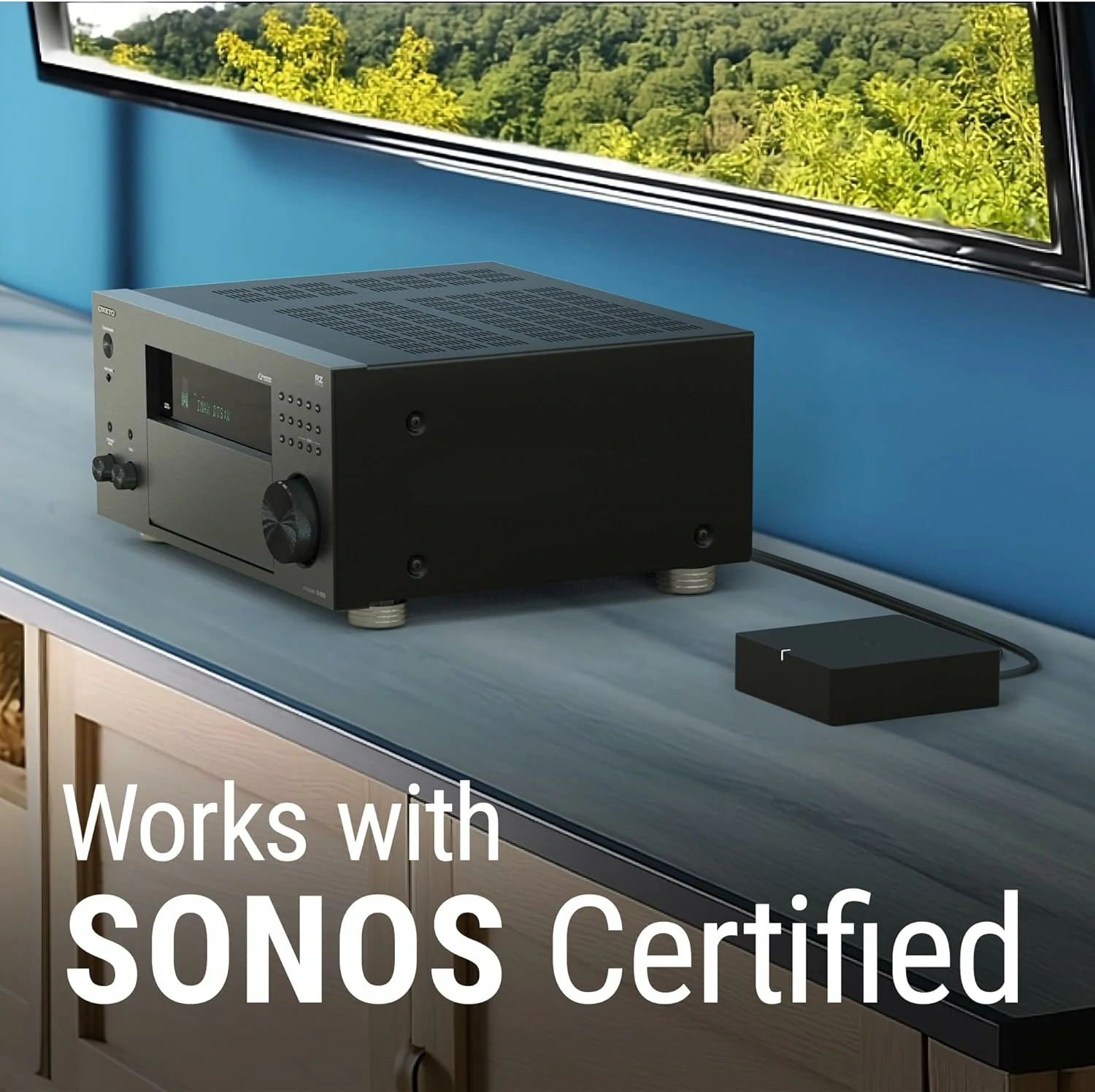 ONKYO TX-RZ50 - Receiver AV 8K, 9.2. Canais, HDR10+, HLG, Dolby Vision, THX, Dolby Atmos, DTS:X e Auro-3D, 120 Watts - Imagem 6