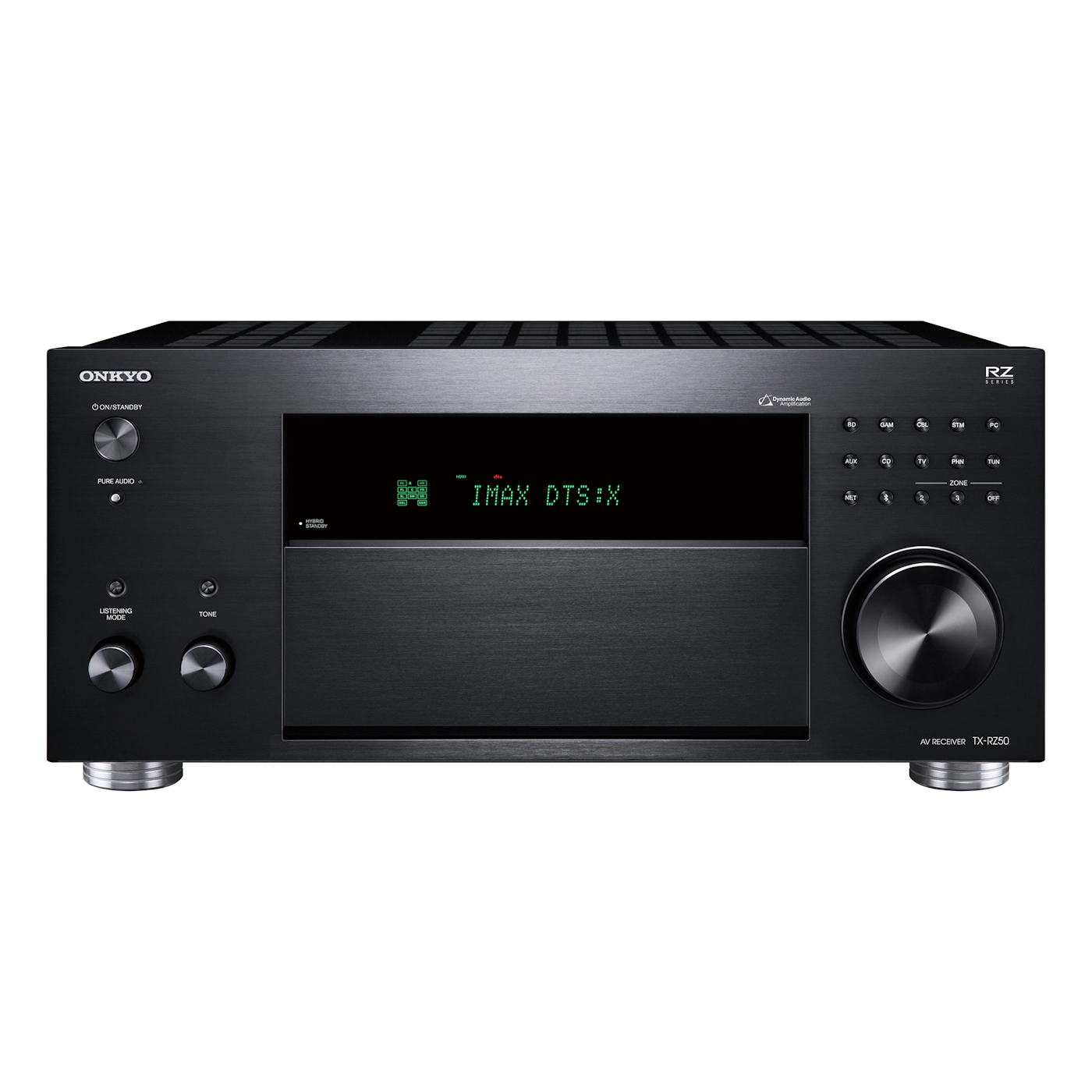 ONKYO TX-RZ50 - Receiver AV 8K, 9.2. Canais, HDR10+, HLG, Dolby Vision, THX, Dolby Atmos, DTS:X e Auro-3D, 120 Watts - Imagem 3