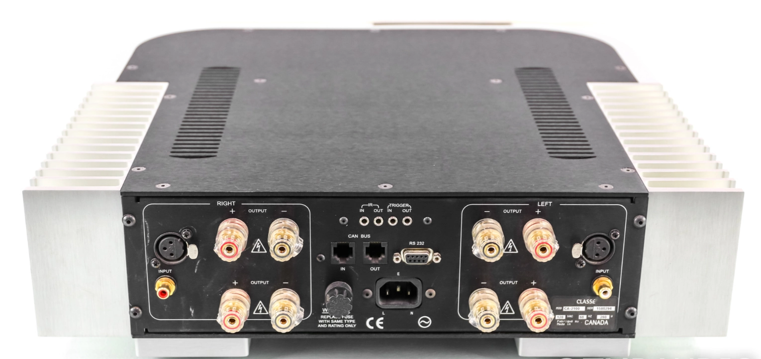 CLASSÉ CA-2100 - Amplificador Stereo, 100 Watts - Imagem 5