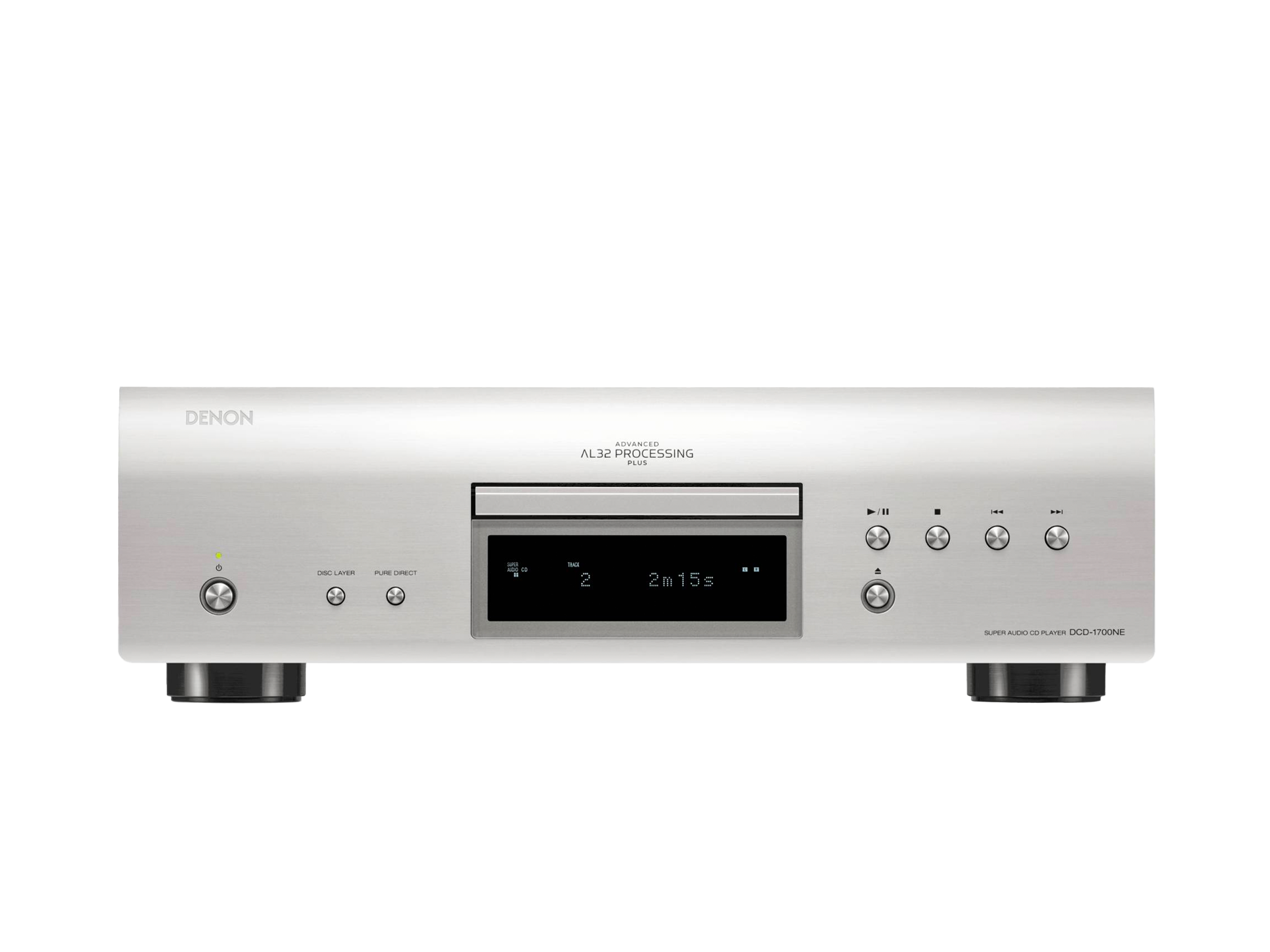 DENON DCD-1700NE - Cd Player, Super Audio CD (SACD), Preto ou Prata - Imagem 3