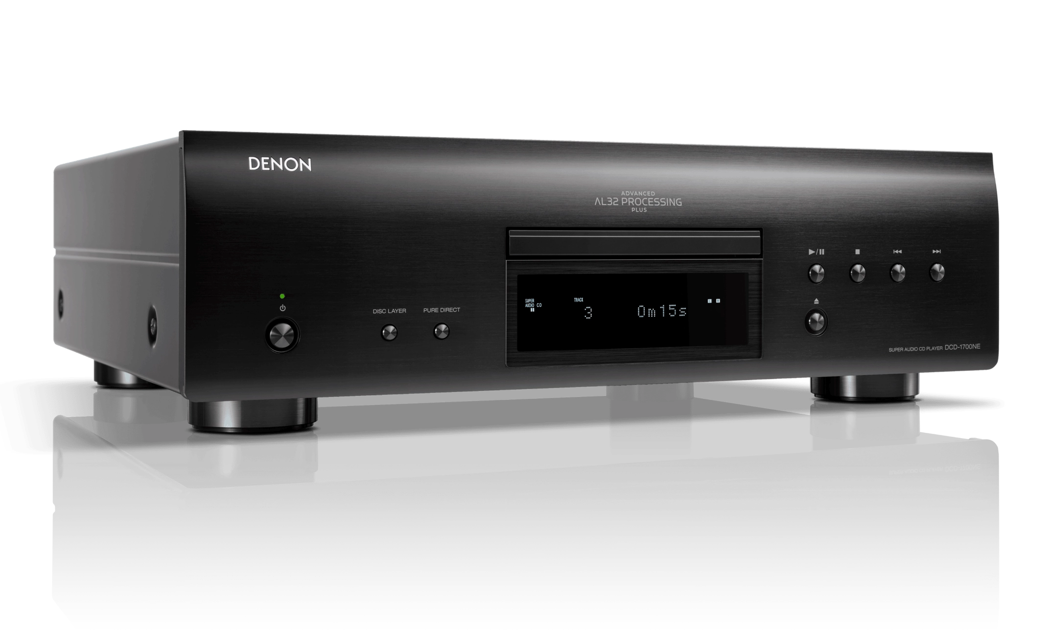 DENON DCD-1700NE - Cd Player, Super Audio CD (SACD), Preto ou Prata - Imagem 2