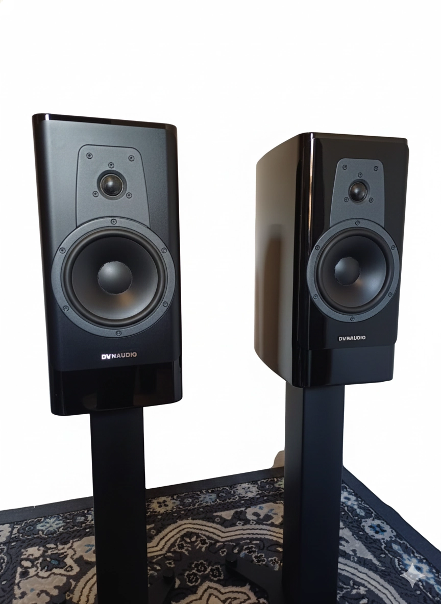 DYNAUDIO Contour 20i - Caixa Bookshelf com Pedestais, 250 Watts