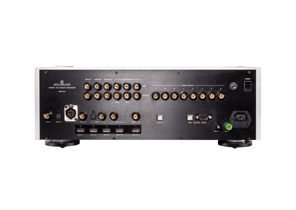 GOLDMUND Minesis 16HD - Processador e Pré-Amplificador de Áudio Digital Hi-End, 16 Canais - Imagem 4