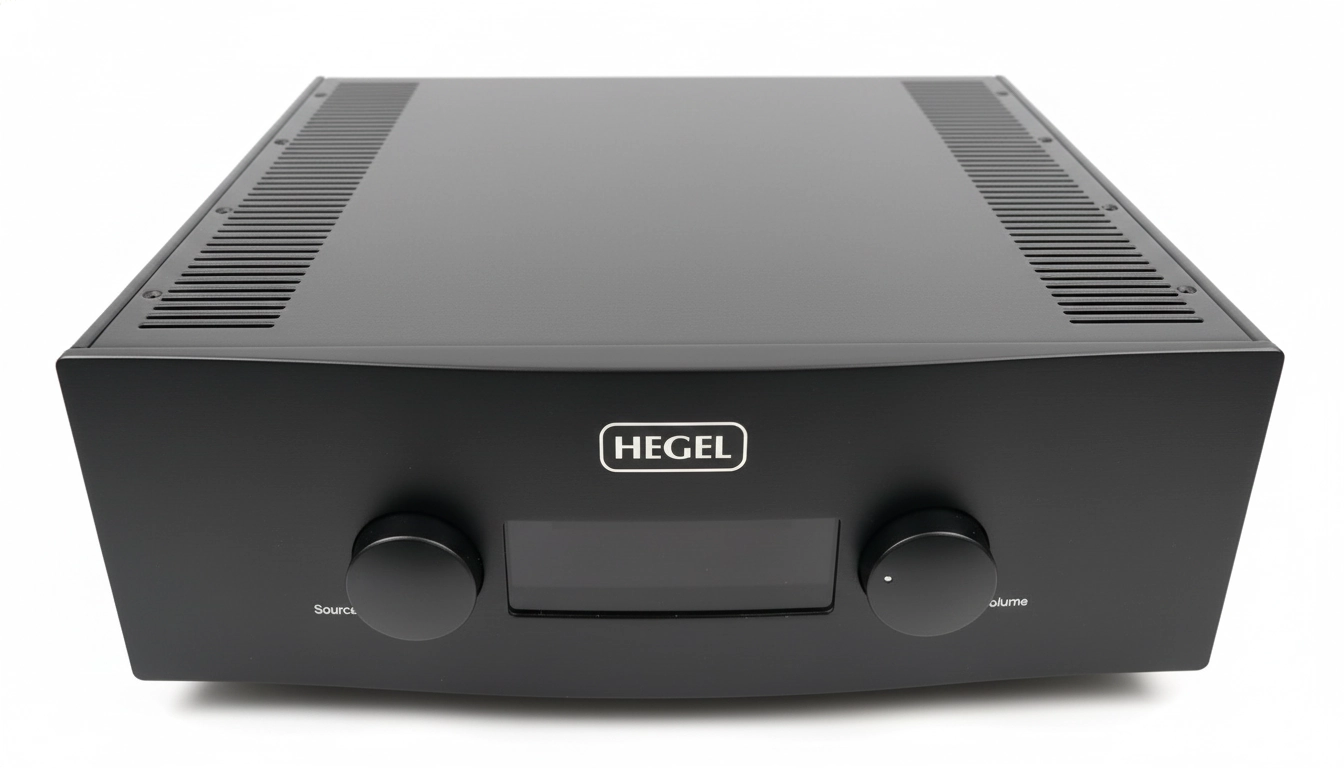 HEGEL H590 - Amplificador Integrado com Streamer DAC, 300 Watts