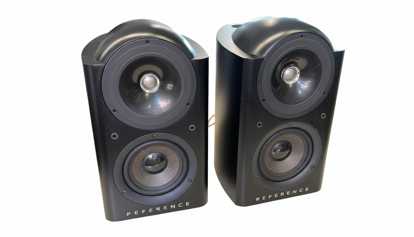 KEF Reference 201/2 - Caixa Bookshelf, 3 Vias, 200 Watts (par)