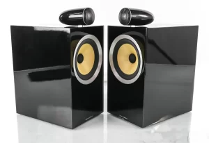 B&W CM6 S2 – Caixa Acústica Bookshelf, 120 Watts