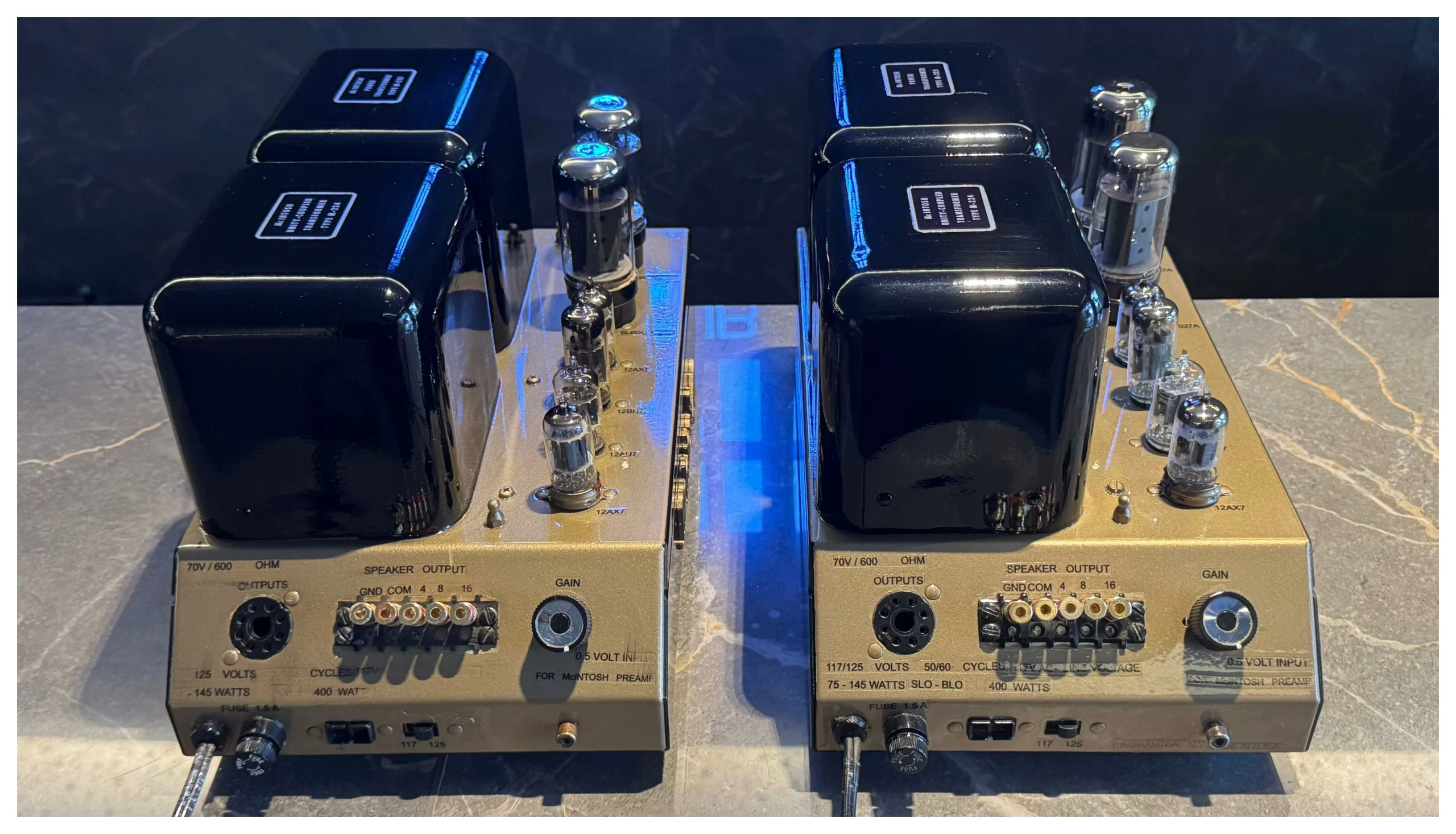 McINTOSH MC40 - Amplificador de Potência Monobloco Valvulado, 40 Watts RMS Contínuos - Imagem 3