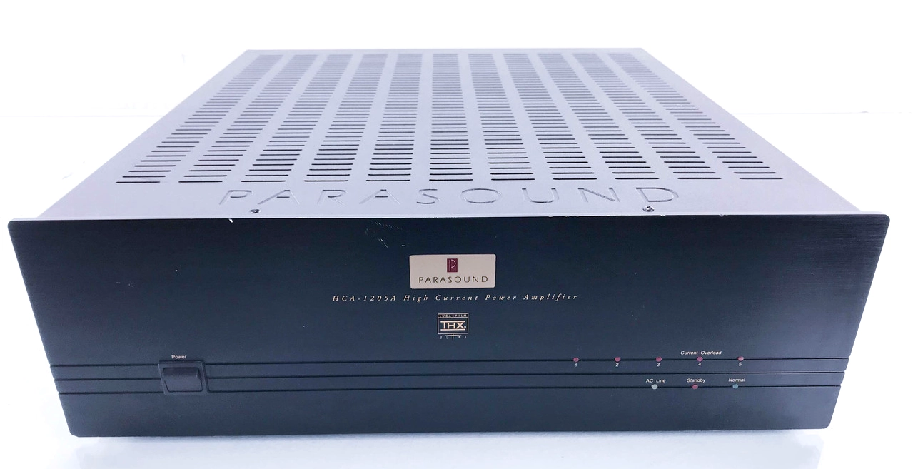 PARASOUND HCA-1205A - Amplificador Multicanal (5 canais), THX Ultra, 140 Watts RMS