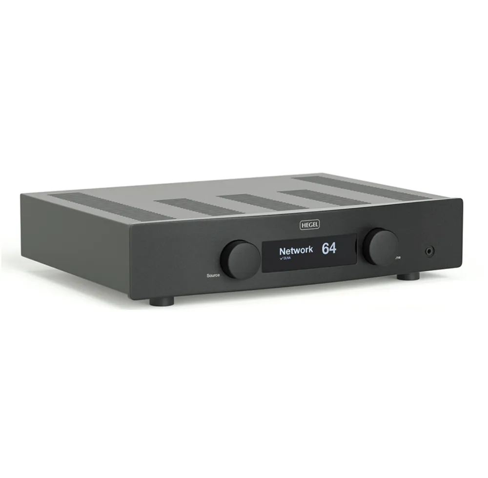 HEGEL H120 Amplificador Integrado com Streamer e DAC 75 watts