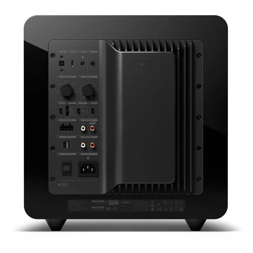 KEF KC92 Subwoofer Ativo 2x 9" 1000 Watts - Imagem 4