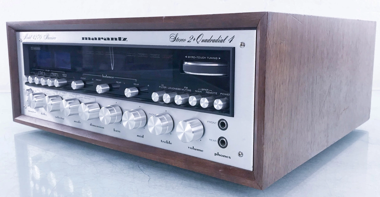 MARANTZ 4270 AM FM Stereo Receiver Quadrifônico, 70 Watts RMS - Imagem 3