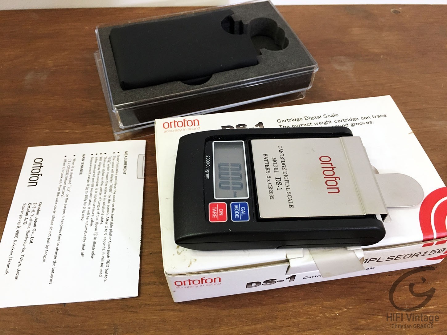 ORTOFON DS-1 Balança Digital