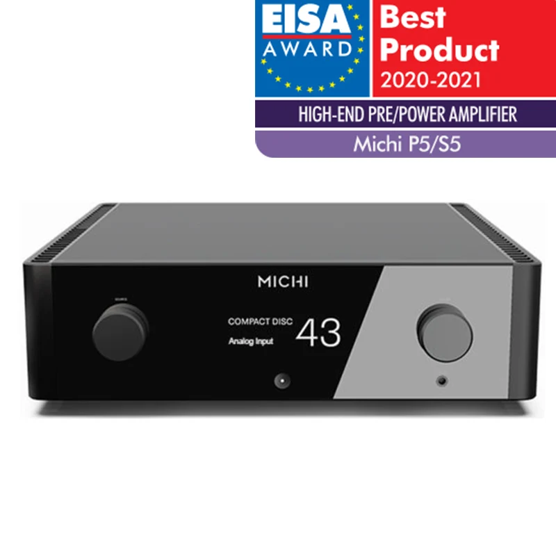 ROTEL MICHI P5 Pré-Amplificador Stereo com MM MC Phono, Streamer e DAC - Imagem 4