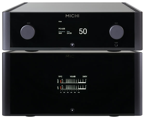 ROTEL MICHI P5 Pré-Amplificador Stereo com MM MC Phono, Streamer e DAC - Imagem 5