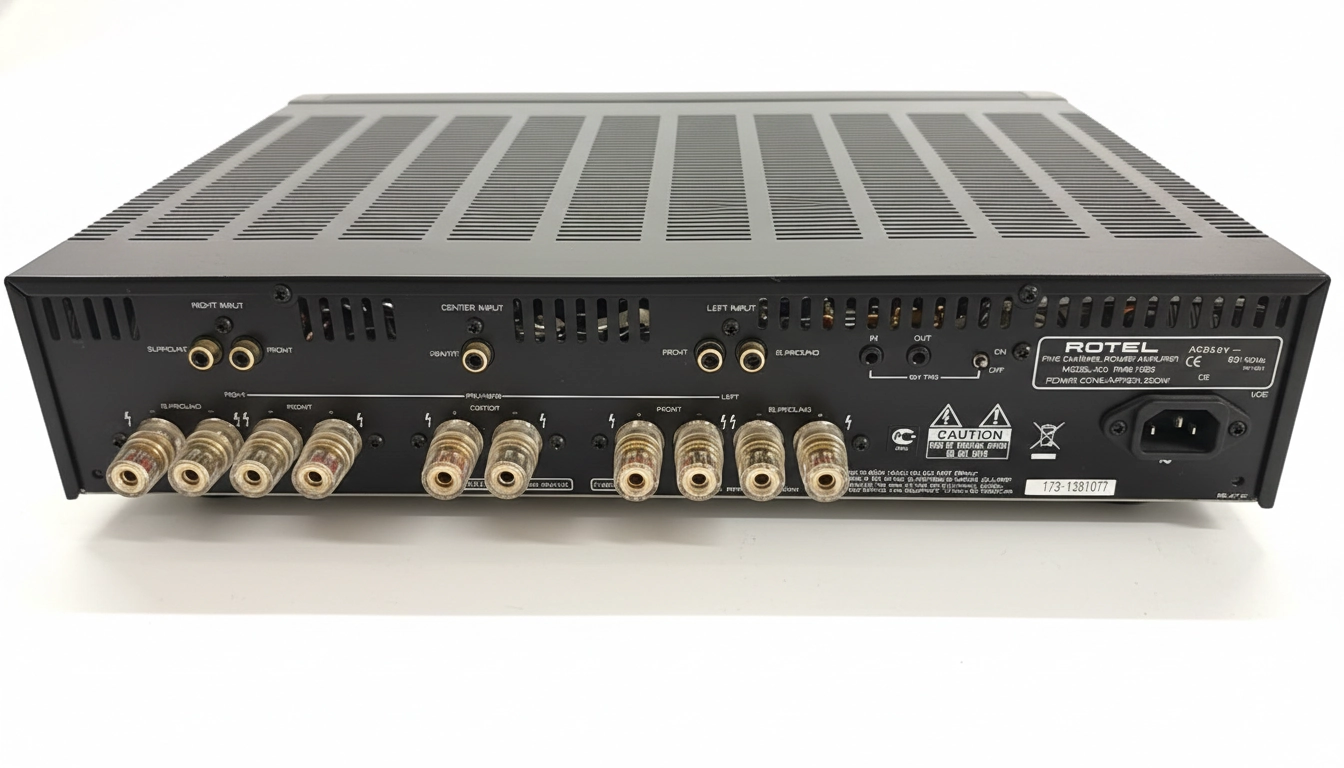 ROTEL RMB-1565 Amplificador Multicanal 5x100 watts - Imagem 2