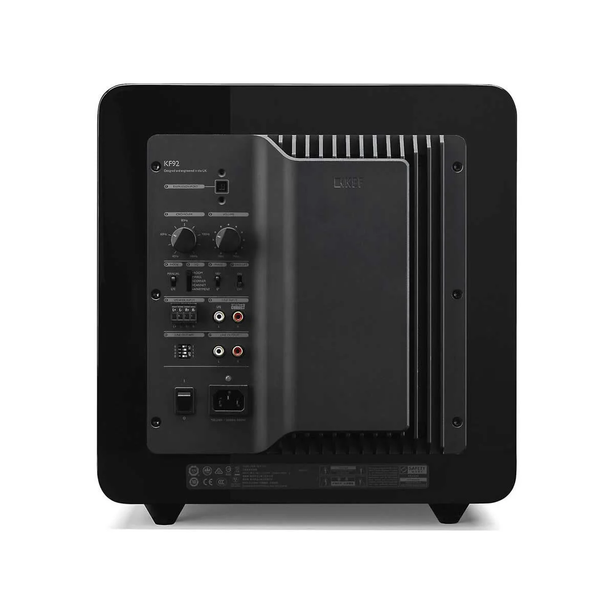 KEF KF92 Subwoofer Ativo 2x 9" 1000 Watts - Imagem 3