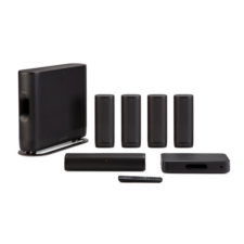 HARMAN KARDON SURROUND – Sistema de Home Theater 5.1 Canais Bluetooth, 370W RMS, Chromecast Integrado, 100-240V