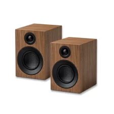 PRO-JECT BOX 3E CARBON – Walnut, Caixa Bookshelf (par)