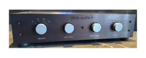 PASS ALEPH P – Pré-Amplificador Full Balanced, Classe A