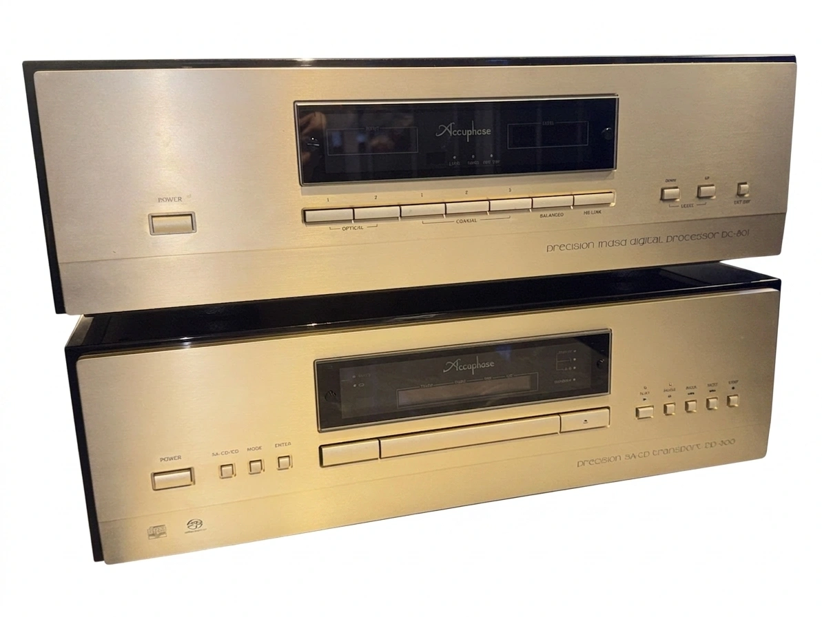 ACCUPHASE DD-800 CD SACD MDSD DAC / ACCUPHASE DC-801 DAC - Imagem 2