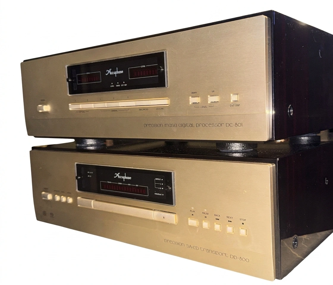 ACCUPHASE DD-800 CD SACD MDSD DAC / ACCUPHASE DC-801 DAC - Imagem 3