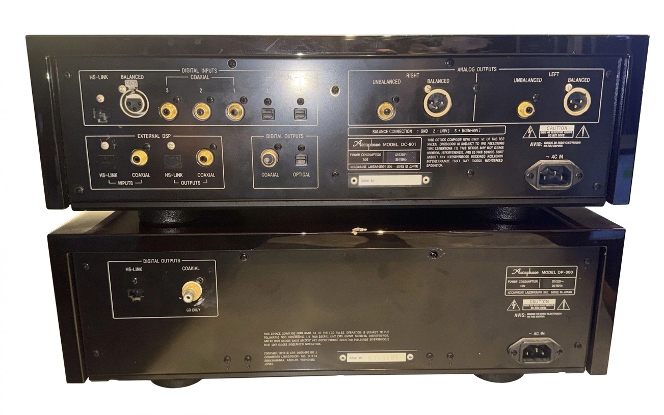 ACCUPHASE DD-800 CD SACD MDSD DAC / ACCUPHASE DC-801 DAC - Imagem 4