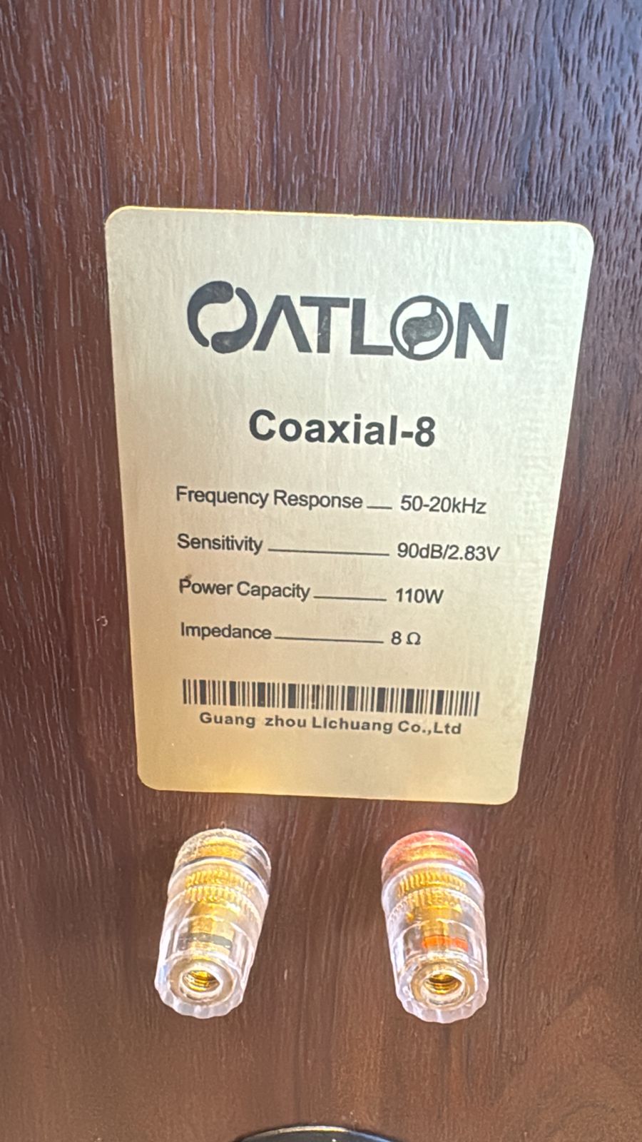 ATLON Coaxial-8 - Caixa Bookshelf, Sensibilidade 90db - Imagem 4