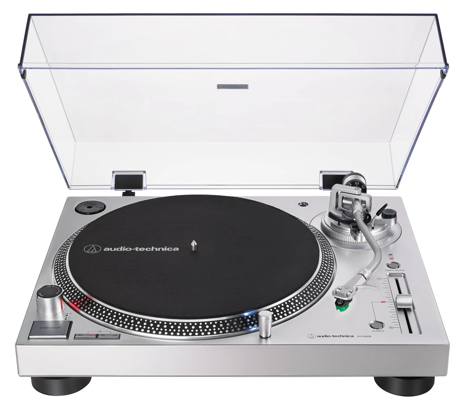 AUDIO-TECHNICA AT-LP120XUSB-SV - Com Pré-Amplificador de Fono Interno (Phono/Line)